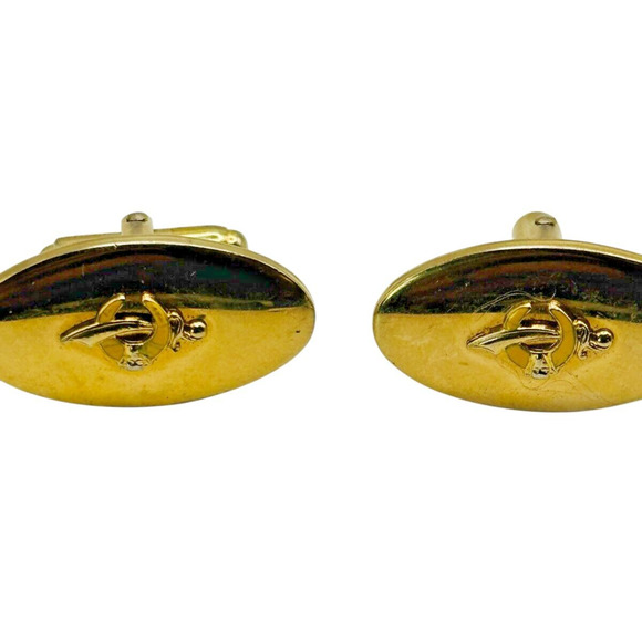 Shriners Vintage Signed ANSON Cuff Links masonic Scottish Rite - Picture 1 of 7